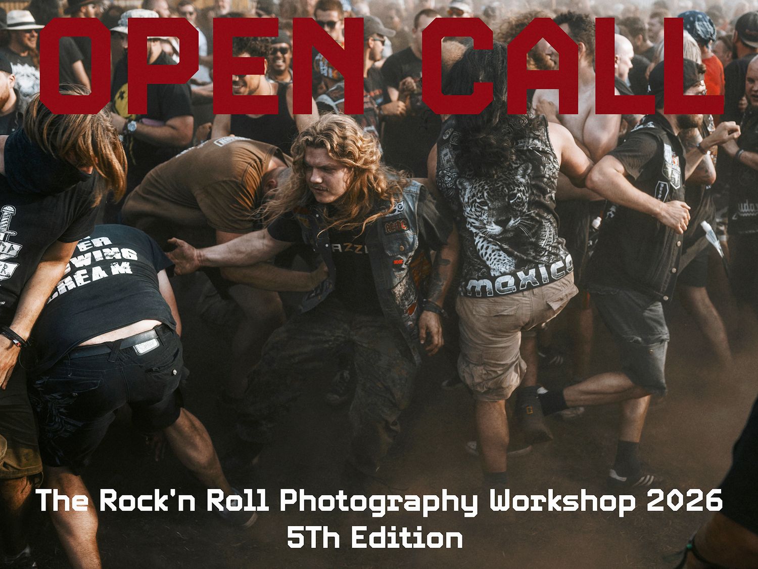 The Rock ‘n Roll Photography Workshop is an educational initiative presented by Pep Bonet and LOUD>SOCIETY during W:O:A 2026 