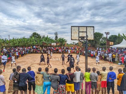 Because of Basketball, We Are Together, by Sam Waterstone (Rwanda)
