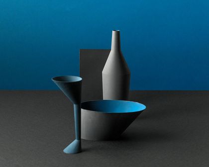 Olena Zubach, Ukraine, based in Slovenia Still life with a black rectangle, 