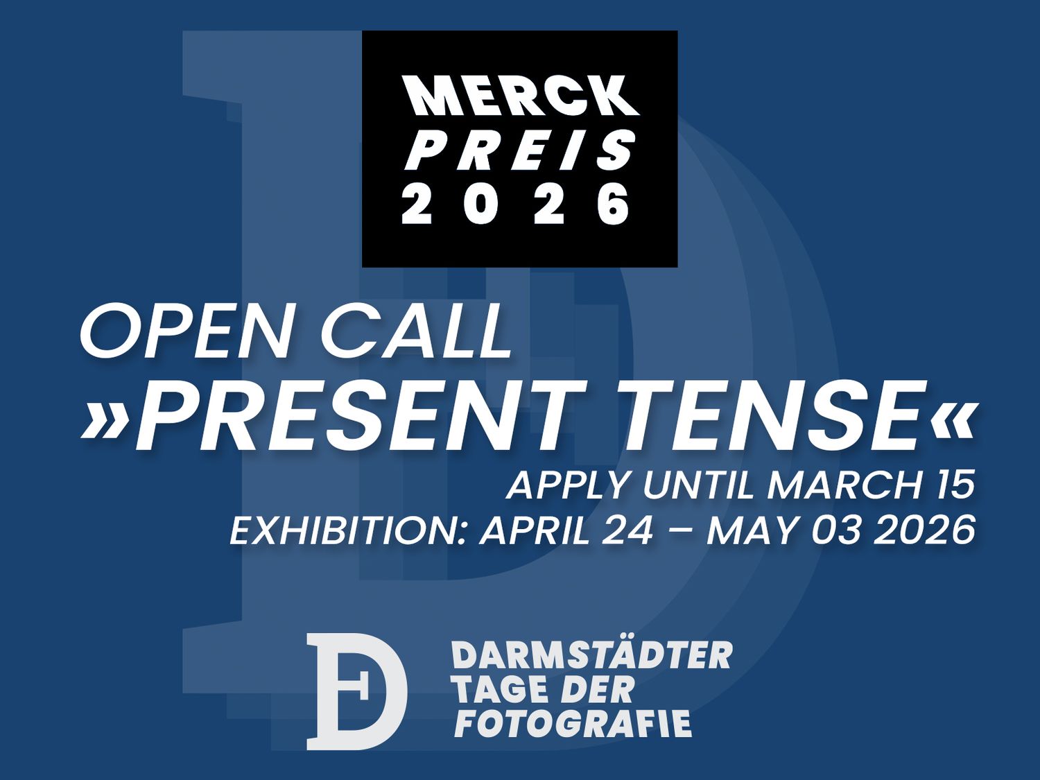 10. Merck-Preis der Darmstädter Tage der Fotografie