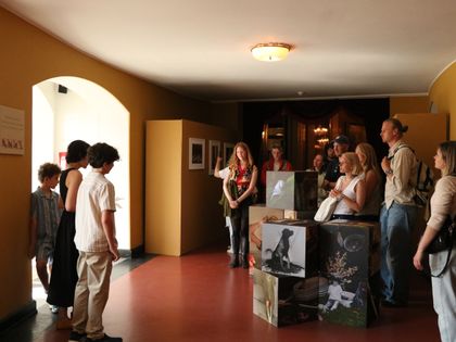 Opening speech by solo artist Elizaebth Pedinotti Haynes