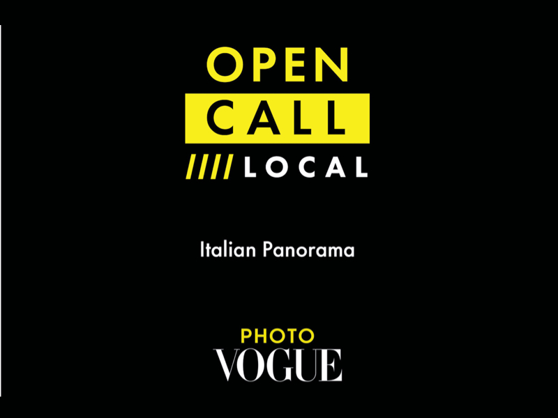 PHOTOVOGUE’S LOCAL OPEN CALL : ITALIAN PANORAMA