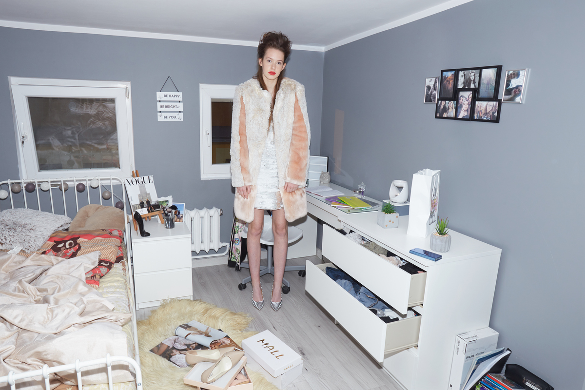 Dominika 13 lat, Zielona Góra from the series Waiting Room, 2019